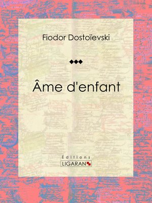 cover image of Âme d'enfant